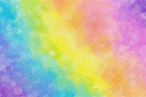 Free Vector | Watercolor rainbow effect background