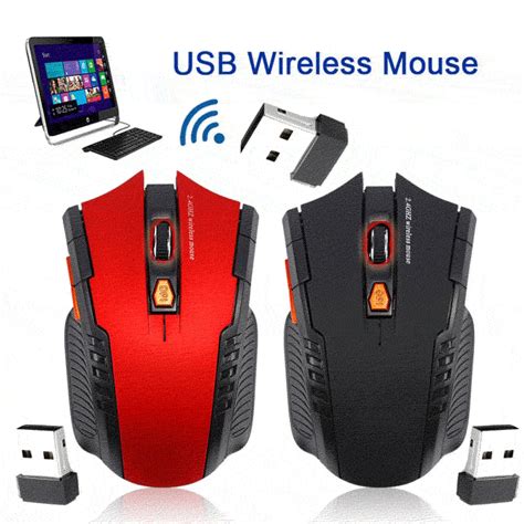 2.4GHz Wireless Optical Gaming Mouse Wireless Mice... – Grandado
