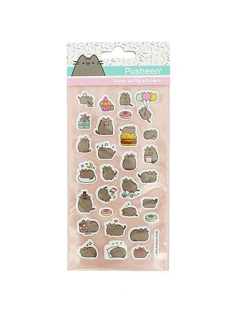 Pusheen Stickers: Amazon.co.uk: Office Products Cute Stationery, School Stationery, Cute ...