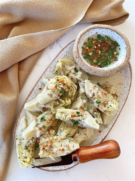 Marinated Artichoke Hearts - keto, whole30 | Peace Love and Low Carb