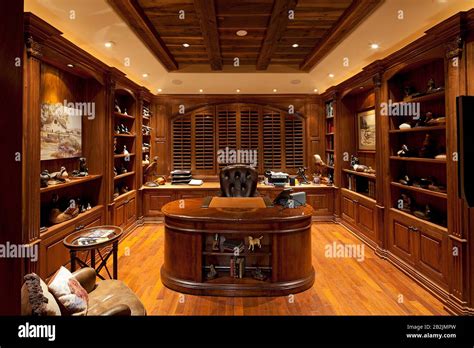 Study room in luxury manor house Stock Photo - Alamy