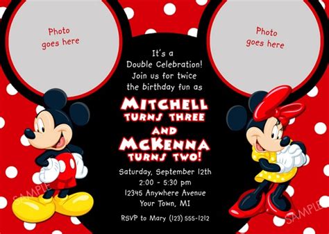 Mickey Mouse Clubhouse Birthday Party Invitations | Dolanpedia