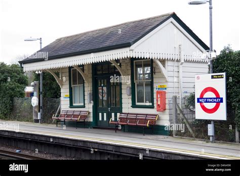 West Finchley, London Underground Northern Line station, England Stock ...