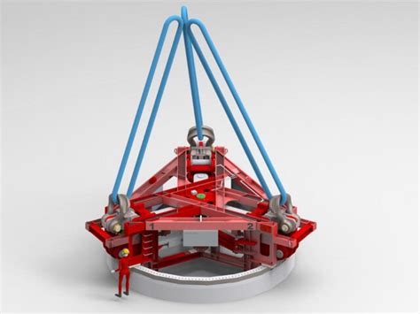 Flanged Jacket lifting tool | For vertical lift of jackets