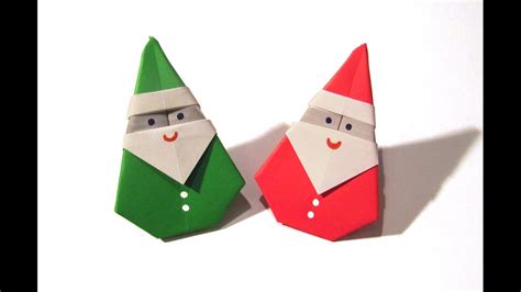 Christmas Origami Santa Claus - Easy origami - How to m... | Doovi