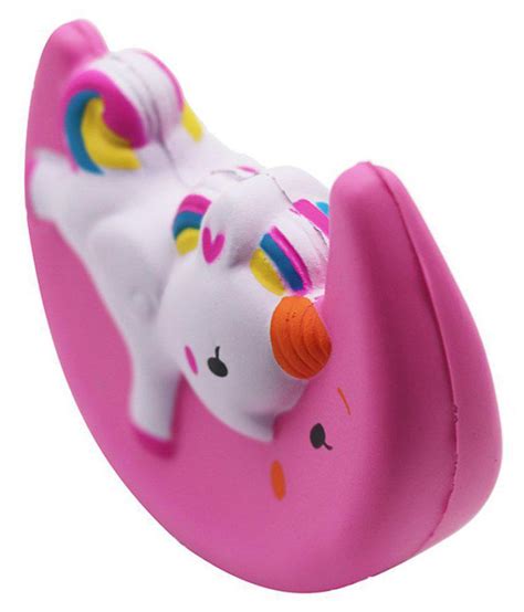 Rainbow Horse Shape Slow Rising Toy Relieves Stress Anxiety Toy Phone Pendant - Buy Rainbow ...