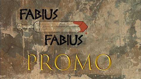 Fabius Fabius: Promo - YouTube