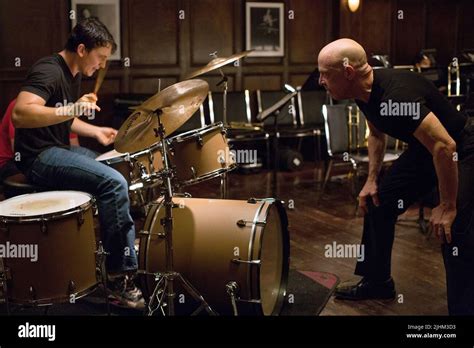 MILES TELLER, J.K. SIMMONS, WHIPLASH, 2014 Stock Photo - Alamy