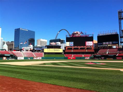 At Busch stadium for an event and the Arch looks fantastic. Next time your downtown take a ...