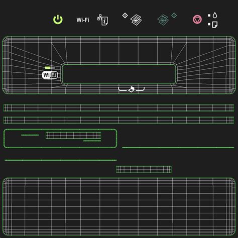 printer scanner combo 3d model