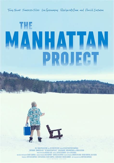 The Manhattan Project Poster 80s Painting by Daniel Theo - Pixels