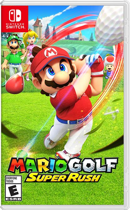 File:Mario Golf Super Rush NA cover.png - Super Mario Wiki, the Mario ...