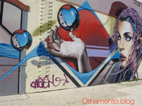 Street Art in Lisbon – Ornamento