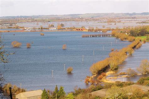 Somerset Levels Floods Photograph by David Woodfall Images