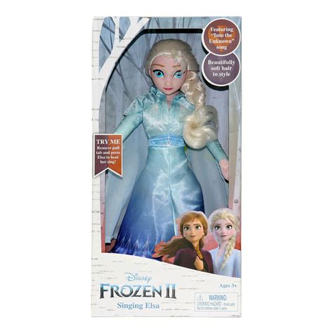 Disney Frozen 2 Singing Elsa Plush Doll