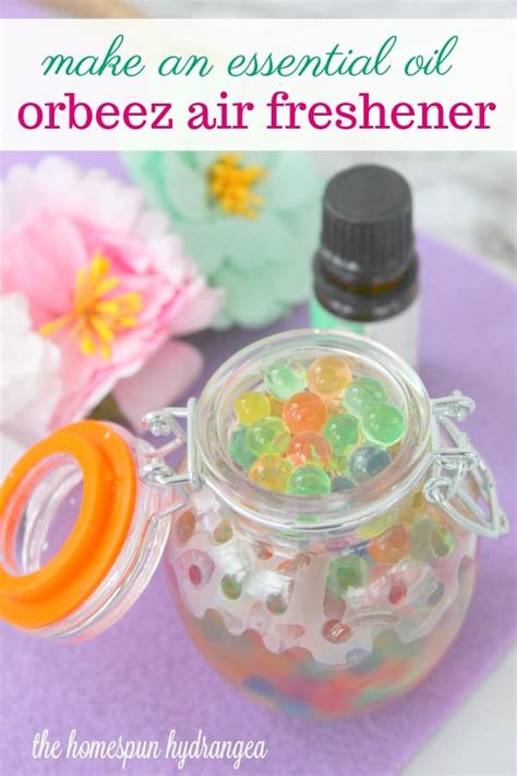 DIY Essential Oil and Orbeez Air Freshener Tutorial - The Homespun ...