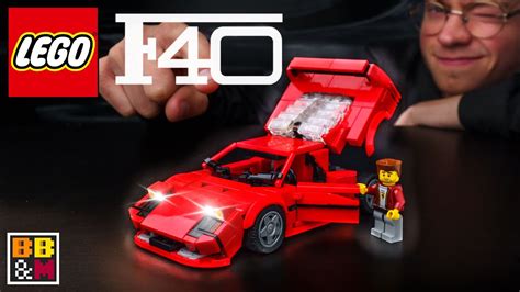 LEGO Speed Champions Ferrari F40 | with Pop-Ups 😉 - YouTube