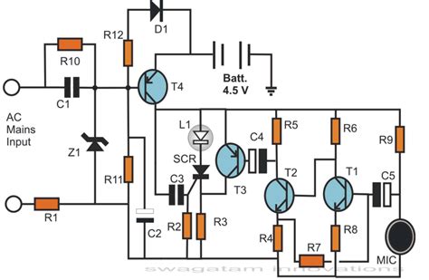 Electrical Projects Circuit Diagram