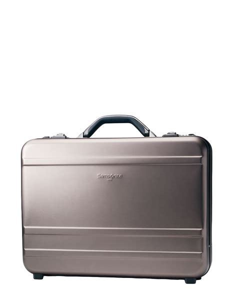 Samsonite Metal Briefcase in Metallic for Men | Lyst