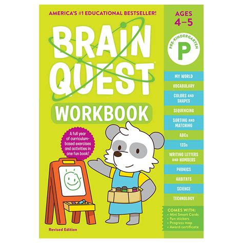 Brain Quest Workbook: Pre-K Revised Edition