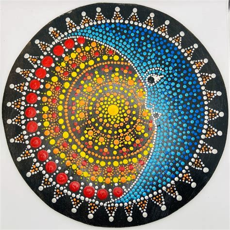 Mandala Moon Wall Decor - PoweredByPeople