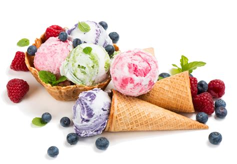 #829396 4K, Sweets, Ice cream, White background, Balls - Rare Gallery HD Wallpapers