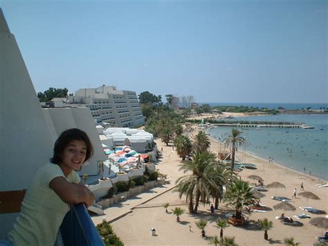 Latakia beach, Syria | Amanda on the balcony of our hotel in… | Flickr