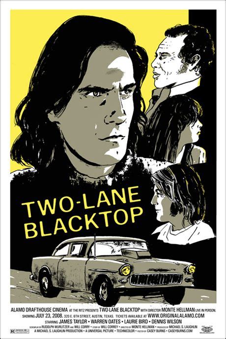 Two-Lane Blacktop | Movie art, Movie poster art, Canvas prints