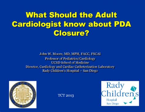 What Should the Adult Cardiologist Know about PDA Closure? | tctmd.com