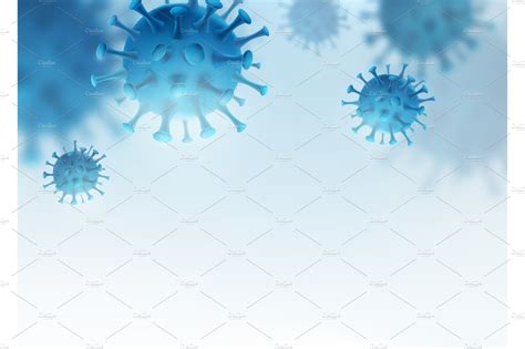 Virus, bacteria vector background | Pre-Designed Vector Graphics ~ Creative Market