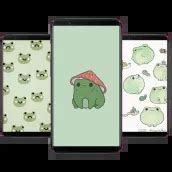 Download Cute Frog Aesthetic Wallpaper android on PC