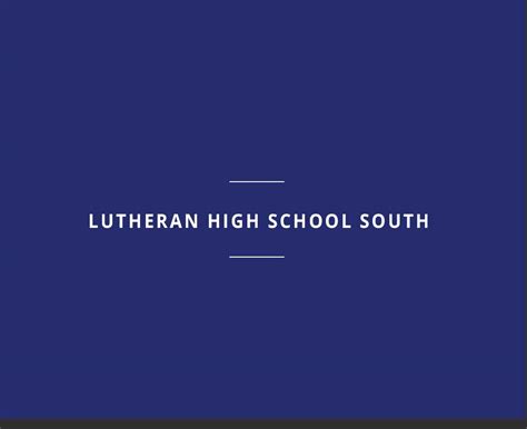 Lutheran High School South - Lutheran Elementary School Association