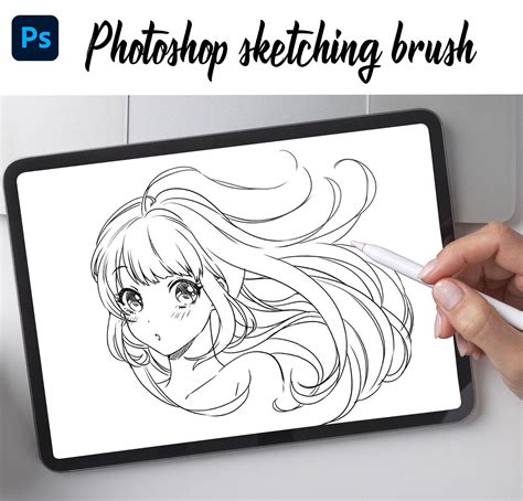 31 Photoshop Pencil Brushes Photoshop Sketch Brushes Clip - Etsy