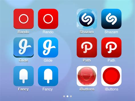 Ios 7 Icons Vector