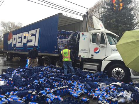 Stoughton PD: Pepsi truck crash at Central and Pleasant Sts. 11 a.m ...