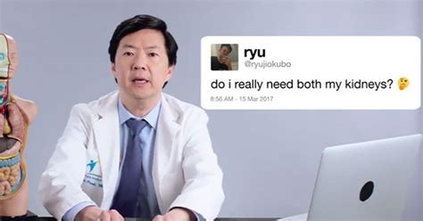 Ken Jeong Answers Medical Questions From Twitter - Funny Video | eBaum's World