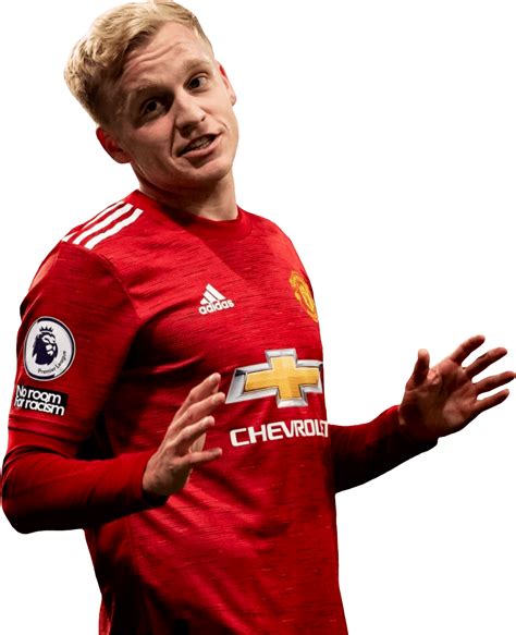 Donny van de Beek Manchester United football render - FootyRenders