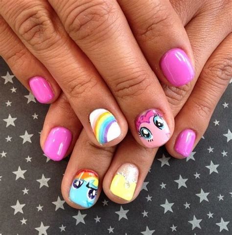 20 Cute & Easy Nail Designs for Little Girls - NailDesignCode