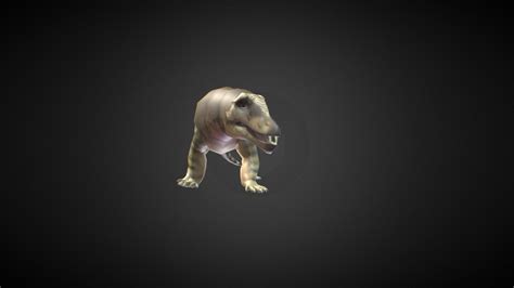 Anteosaurus magnificus - 3D model by kuzim [ffc9fda] - Sketchfab