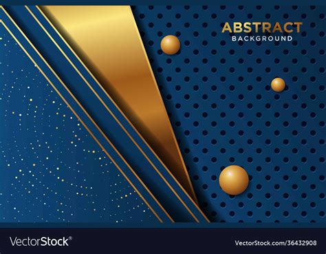 Luxury navy blue background with a combination Vector Image