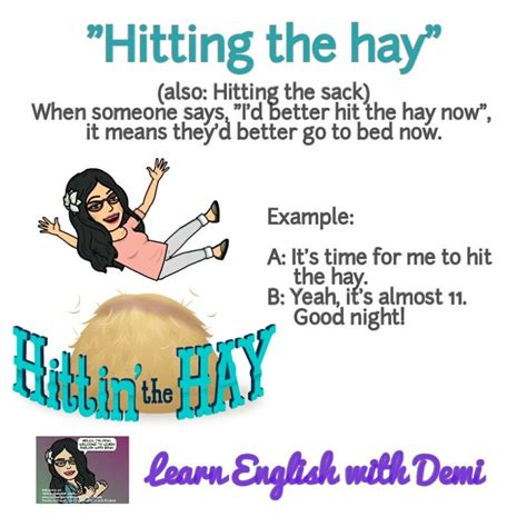 Sweet Dreams: The Origins of 'Hit the Hay'