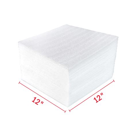 12" x 12" Packing Foam Sheets Wrap - enKo Products