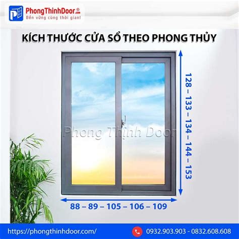 Kích thước cửa sổ theo phong thủy bao nhiêu là chuẩn?