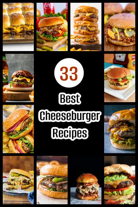 33 Best Cheeseburger Recipes - Recipes For Holidays