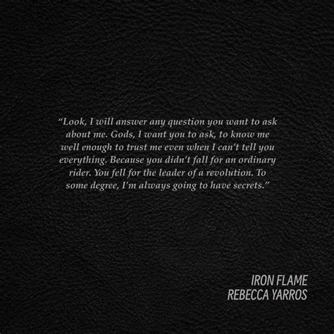 Iron Flame | The Empyrean | Rebecca Yarros | Quotes | Fourth Wing ...