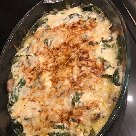 Spinach and Chicken Casserole - Crockpot Girl