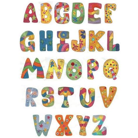 10 Chunky Applique Font Images - Embroidery Applique Alphabet Design ...