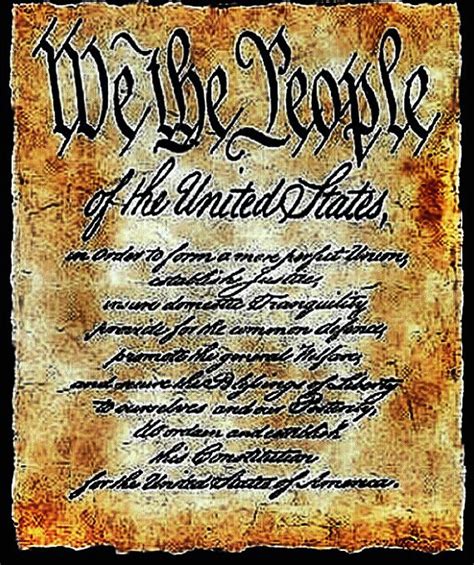 Just a Man with his Thoughts: The Preamble to the Constitution of the United States (part IV )