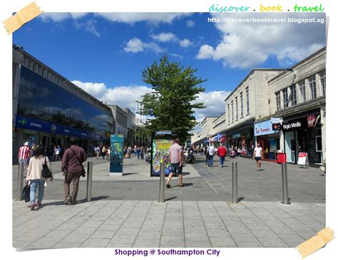 Shopping at the Southampton City Centre - Discover . Book . Travel