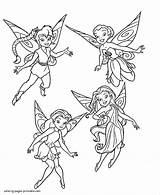 Printable Beautiful Fairy Coloring Pages Fairies For sketch template
